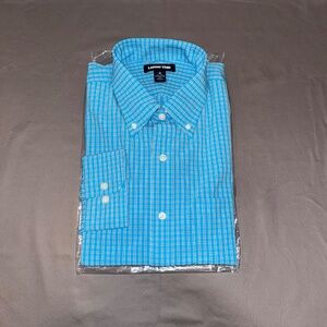 Land's End Men's Traditional Fit Non-iron Twill Shirt